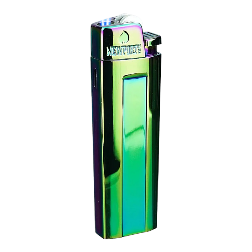 Newport Zero Wheel Torch Lighter Icy Green 12ct Display [NZL123]